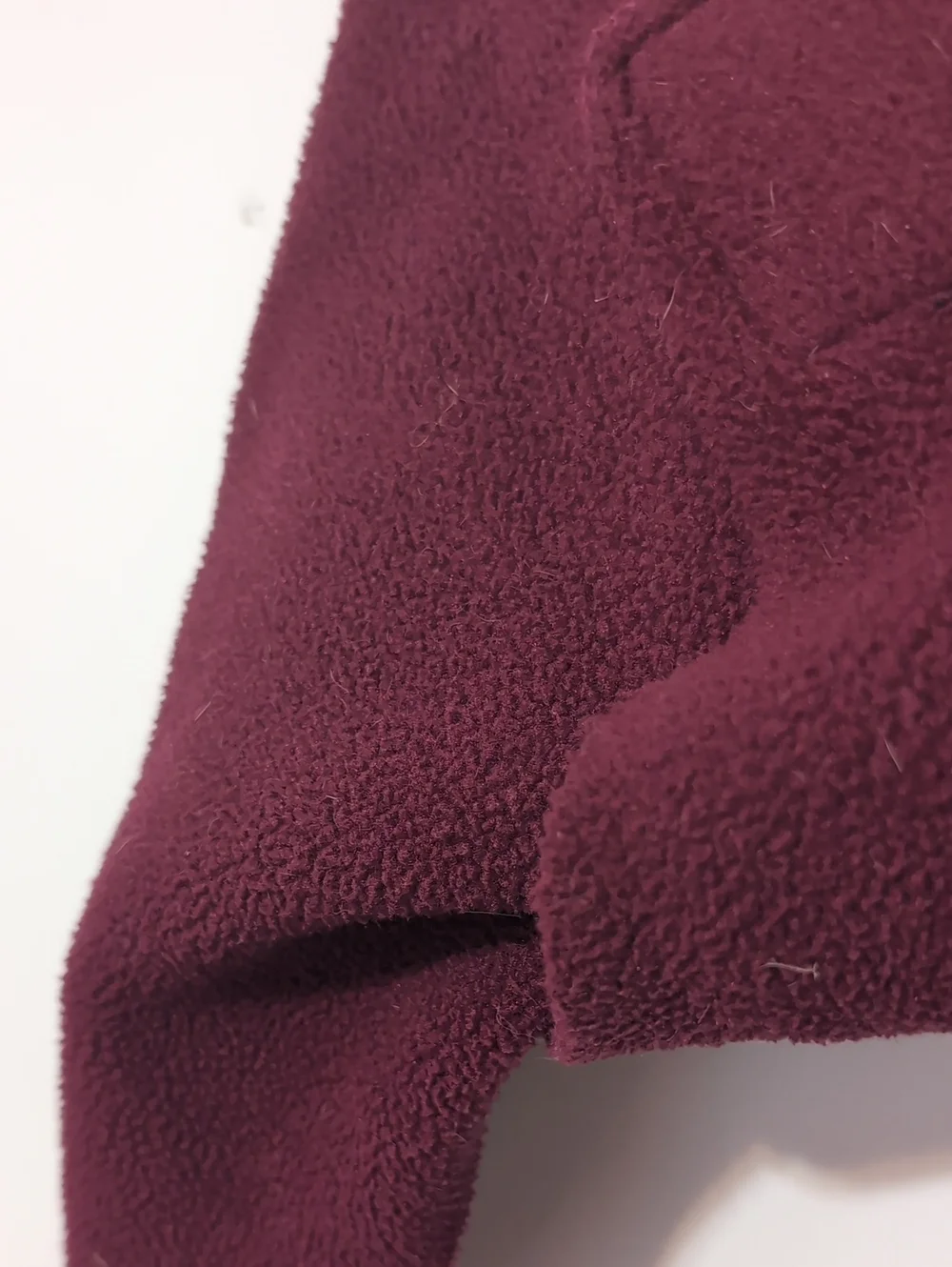 Voyagers K-9 Apparel Burgundy Fleece Dog Coat